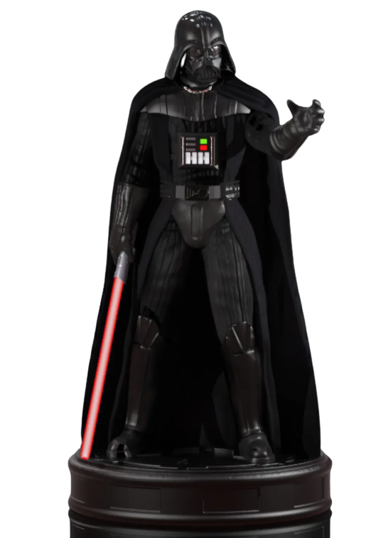 🌑🖤 Darth Vader 3D Baskı Figür