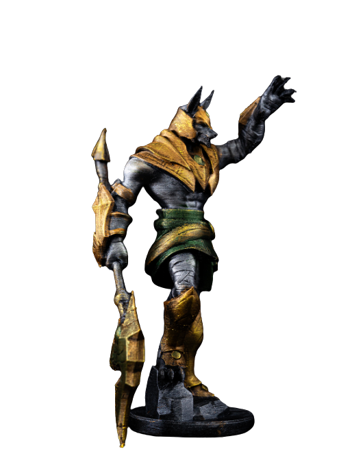 🐺🏺 Nasus 3D Baskı Figür