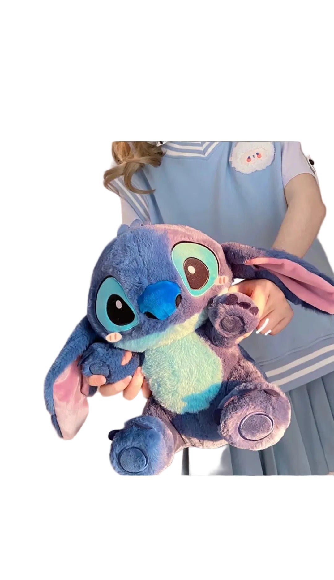 Stitch Peluş Oyuncak 35 cm Yumuşak Yumoş Uyku Arkadaşı Stitch Peluş
