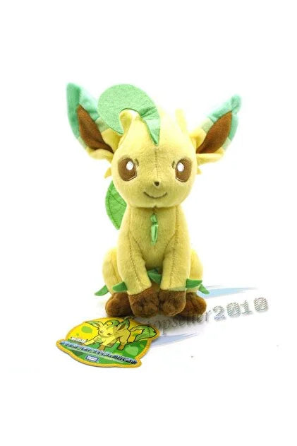 Leafeon 20cm Eevee Serisi Özel Etiketli Pokemon Peluş Oyuncak