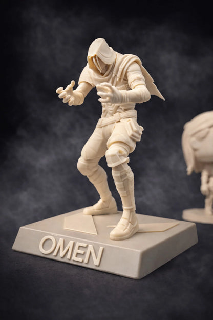 🌫️🖤 Omen 3D Baskı Figür
