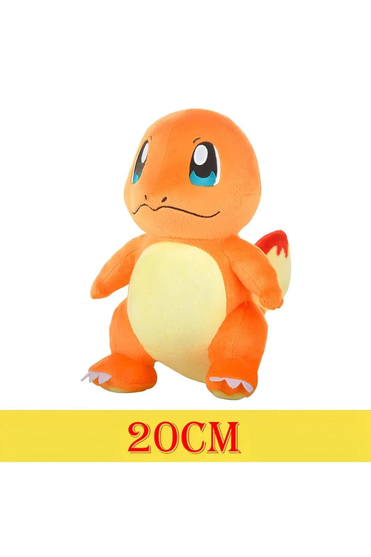 Charmander 20 cm Pokémon Peluş Oyuncak – Yeni Stil Sevimli Pokémon Figür Peluş