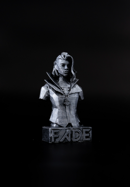 🌑🖤 Fade 3D Baskı Büst