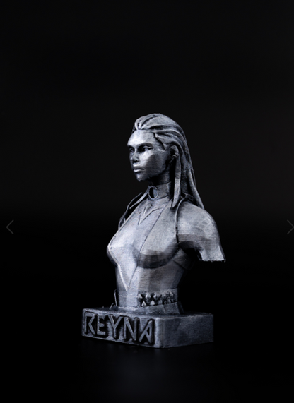 🟣👑 Reyna 3D Baskı Büst