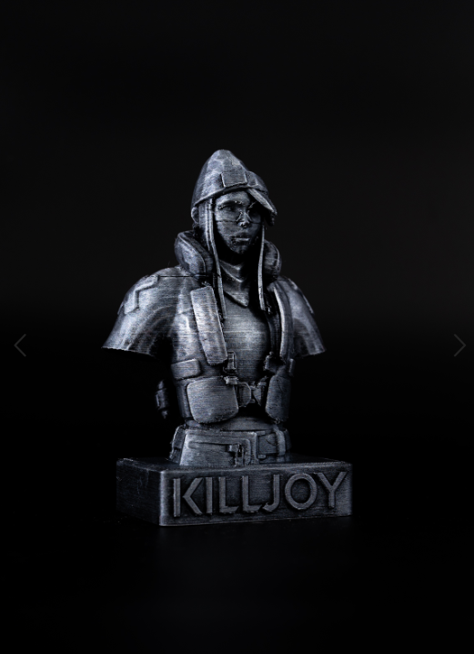 💛🛠️ Killjoy 3D Baskı Büst