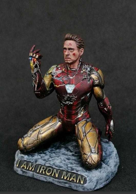 🤖🔥 Iron Man 3D Baskı Figür