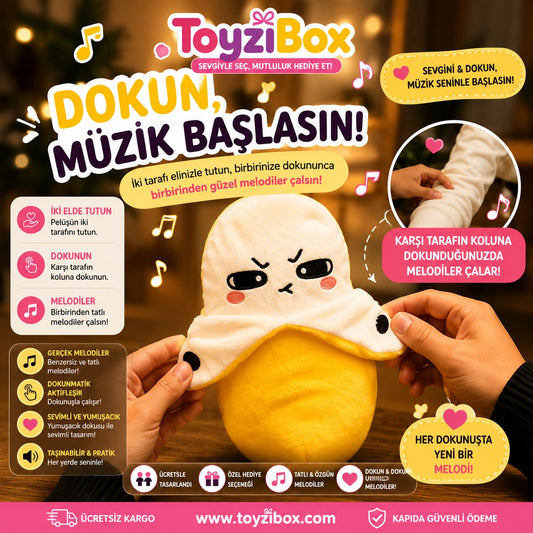 Tene Dokununca Melodi Çalan Peluş