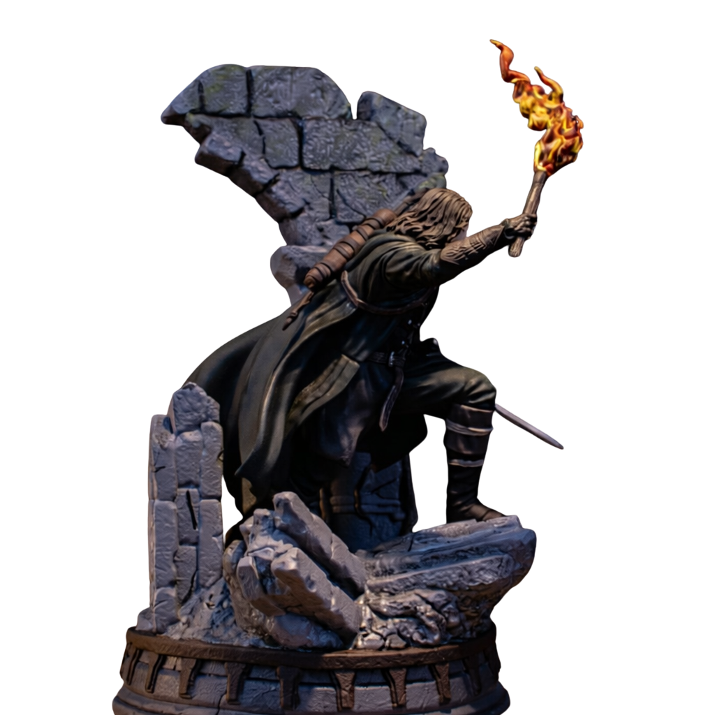 🗡️👑 Aragorn 3D Baskı Figür