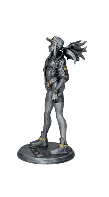 🗡️🌫️ Akali 3D Baskı Figür
