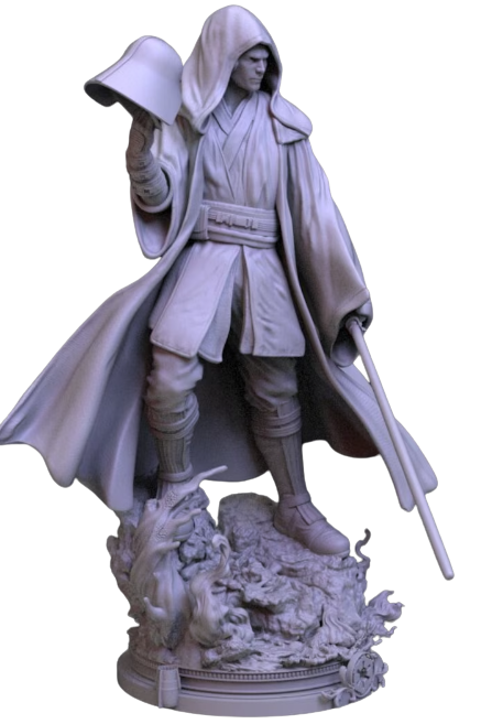 ⚔️🌌 Anakin Skywalker 3D Baskı Figür
