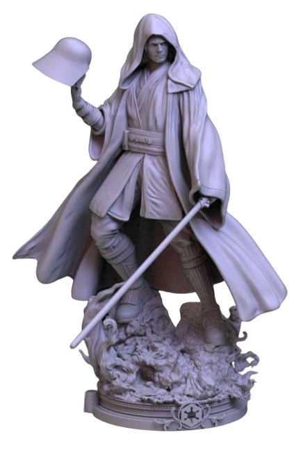 ⚔️🌌 Anakin Skywalker 3D Baskı Figür