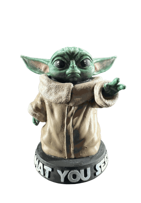 👶🟢 Baby Yoda 3D Baskı Figür