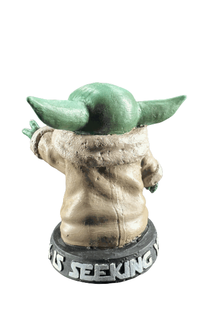 👶🟢 Baby Yoda 3D Baskı Figür