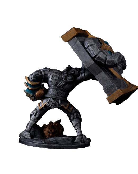 🛡️❄️ Braum 3D Baskı Figür