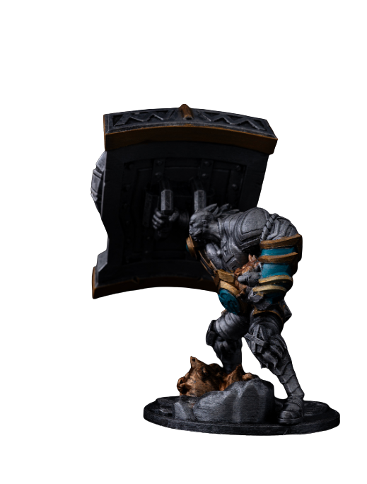 🛡️❄️ Braum 3D Baskı Figür