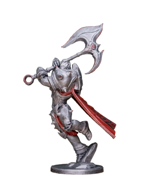 🪓🔥 Darius 3D Baskı Figür