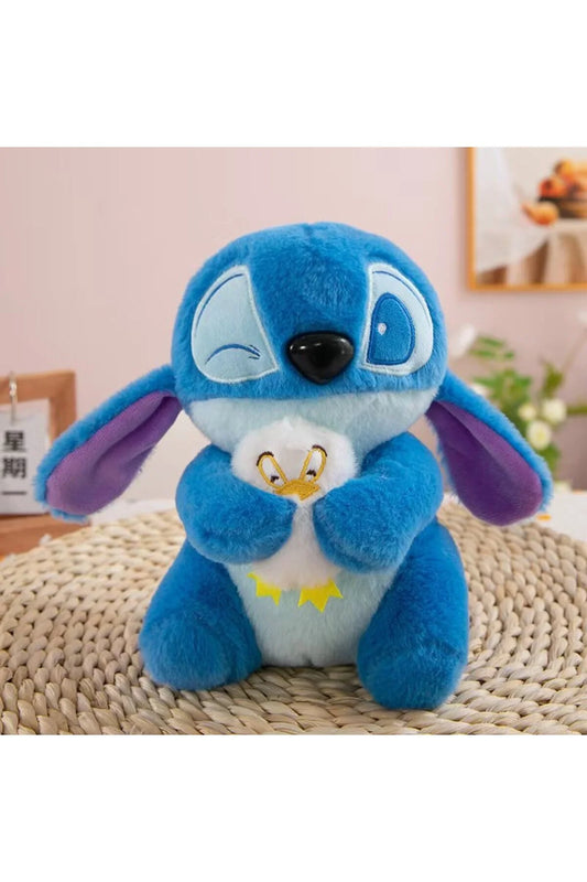 Stitch Peluş Oyuncak 25 cm – Ördekli Stitch Sarılan Peluş Oyuncak