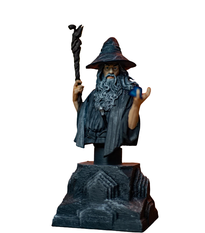 🧙‍♂️✨ Gandalf 3D Baskı Figür