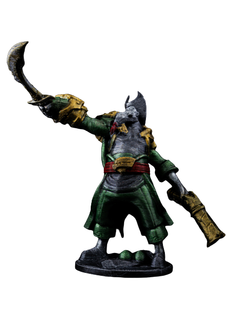 🏴‍☠️🔥 Gangplank 3D Baskı Figür