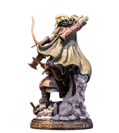 🪓🏹 Gimli & Legolas 3D Baskı Figür Seti