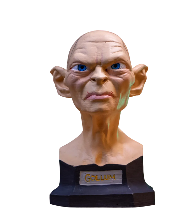 🧟‍♂️💍 Gollum Büst – 3D Baskı Koleksiyon Figürü
