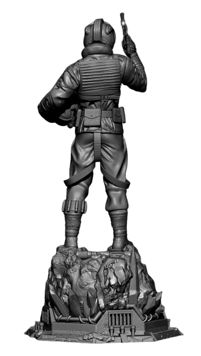 🌌⚔️ Luke Skywalker 3D Baskı Figür