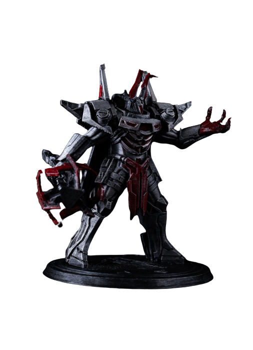 🛡️🖤 Mordekaiser 3D Baskı Figür