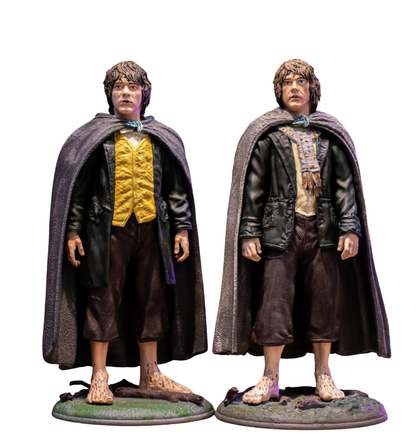 🌿🍻 Merry & Pippin 3D Baskı Figür Seti