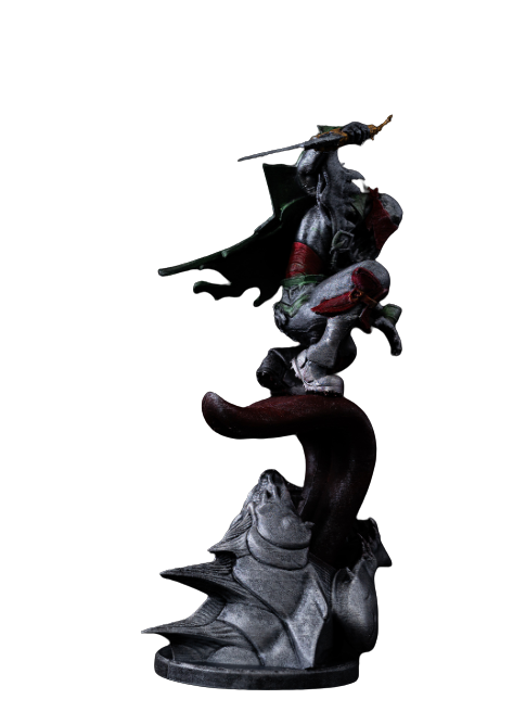 🗡️🌊 Pyke 3D Baskı Figür