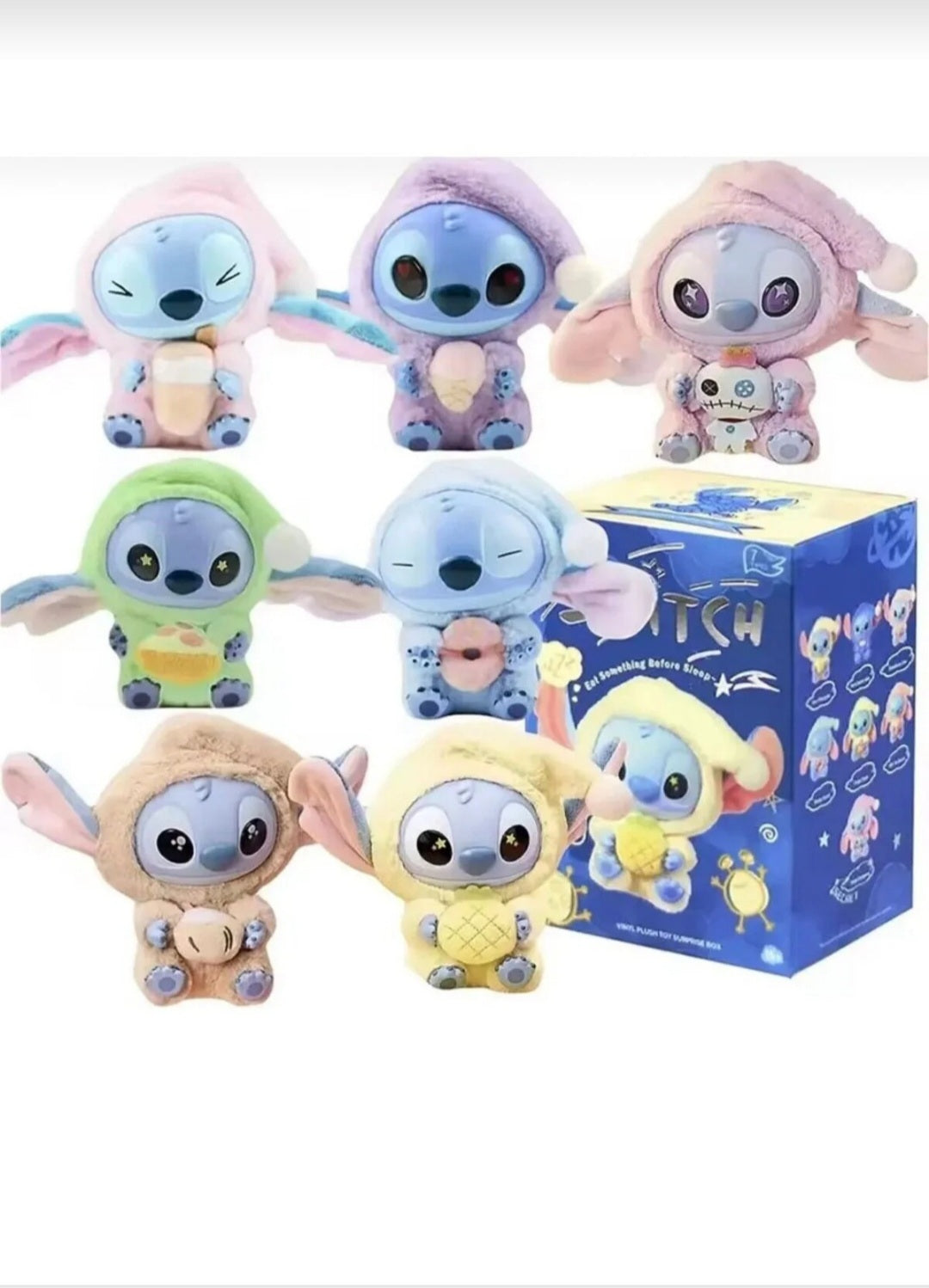 Stitch Sürpriz Anahtarlık – Blind Box Labubu Stil Stitch Figür Anahtarlık