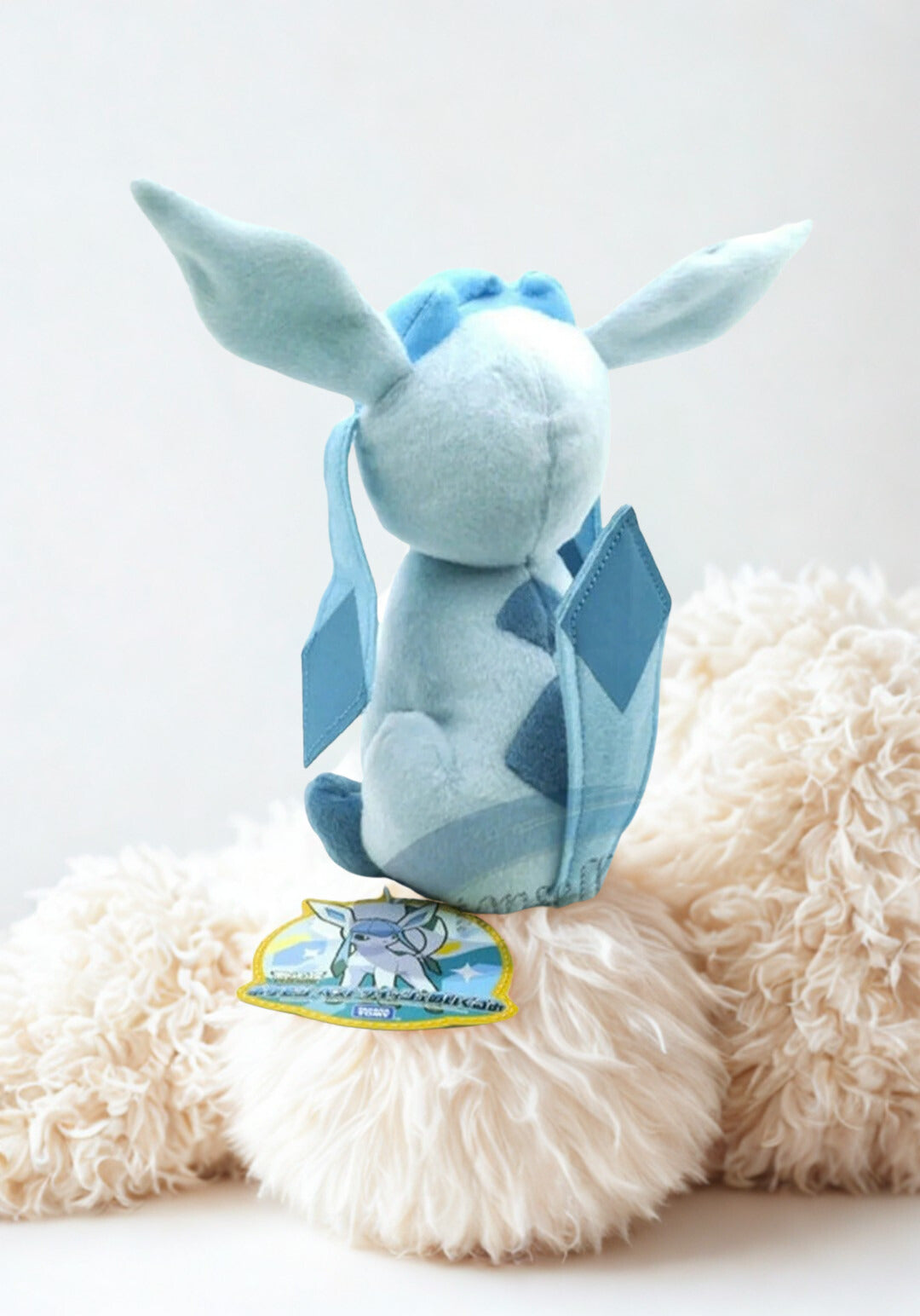Glaceon Pokemon Peluş Oyuncak 20 cm Etiketli Eevee Serisi Peluş Oyuncak