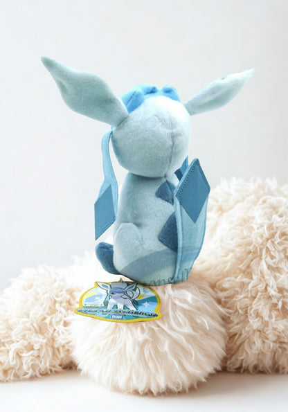 Glaceon Pokemon Peluş Oyuncak 20 cm Etiketli Eevee Serisi Peluş Oyuncak