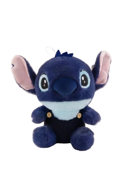 Stitch Peluş Oyuncak 25 cm – Tulum Elbiseli Sevimli Stitch Peluş