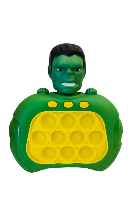 Hulk Pop It Hızlı Basma Oyunu – Işıklı Sesli Speed Push Fidget Oyuncak