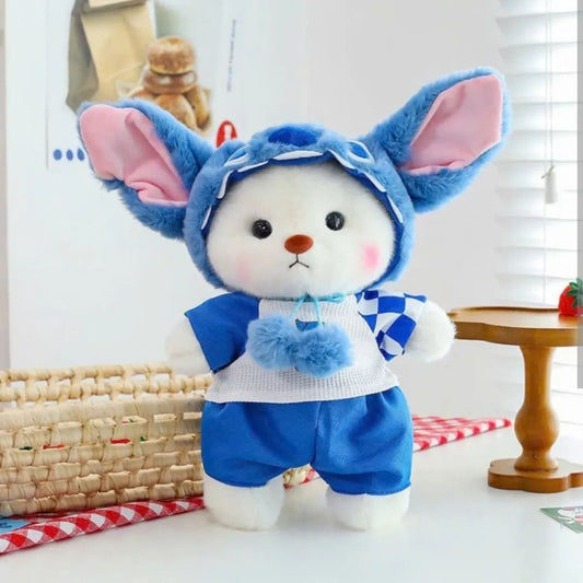 Puffy Blue Bunny