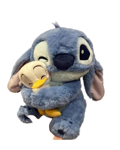 Stitch Ördekli Peluş Oyuncak 35 cm Sevimli Stitch Peluş Uyku Arkadaşı