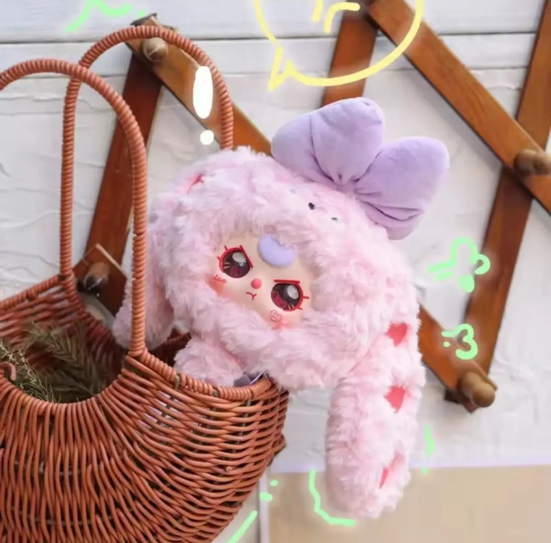 Baby Three Sihirli Bebek Peluş Anahtarlık – Arkası Aynalı Çanta Süsü