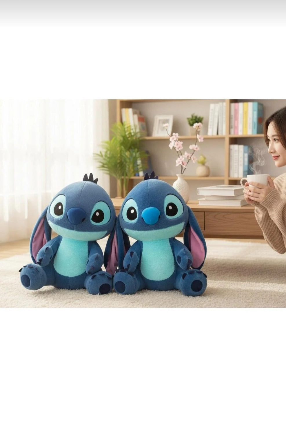 Stitch Peluş Oyuncak 35 cm Lilo Stitch Yumuşak Peluş Oyuncak Uyku Arkadaşı