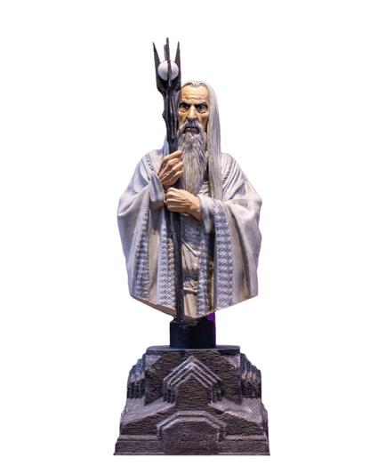 ⚪🧙‍♂️ Saruman 3D Baskı Figür