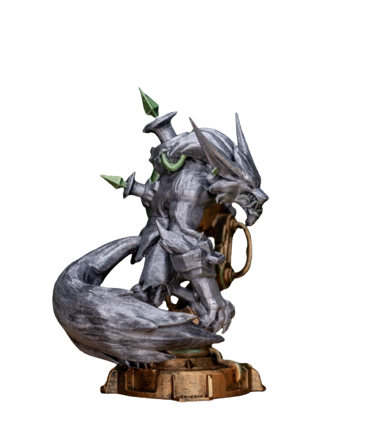 🐺🩸 Warwick 3D Baskı Figür