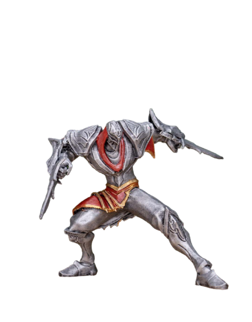 🖤⚔️ Zed 3D Baskı Figür